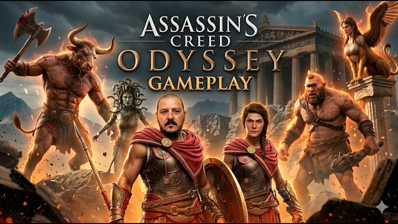 ASSASSIN S CREED OYISSEY PORTOES DE ATLANTIDA Gameplay  ep 08    #tutegame