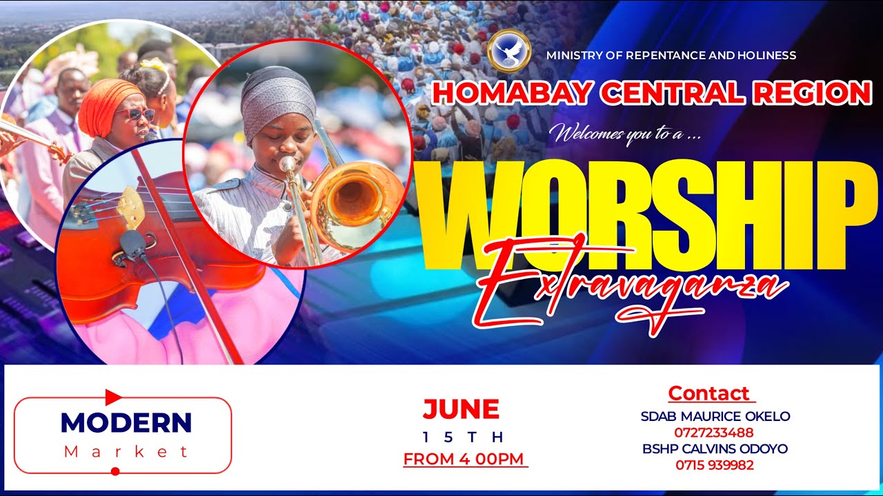 WORSHIP EXTRAVAGANZA II 15TH JUNE 2025 II MODERN MARKET