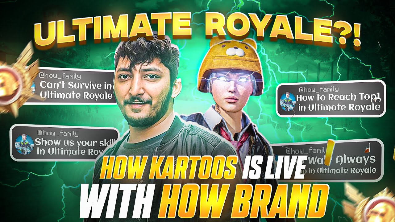 PLAYING WID HOW BRAND ULTIMATE ROYAL 4/4 CHICKEN RANKING | HOW KARTOOS IS LIVE |