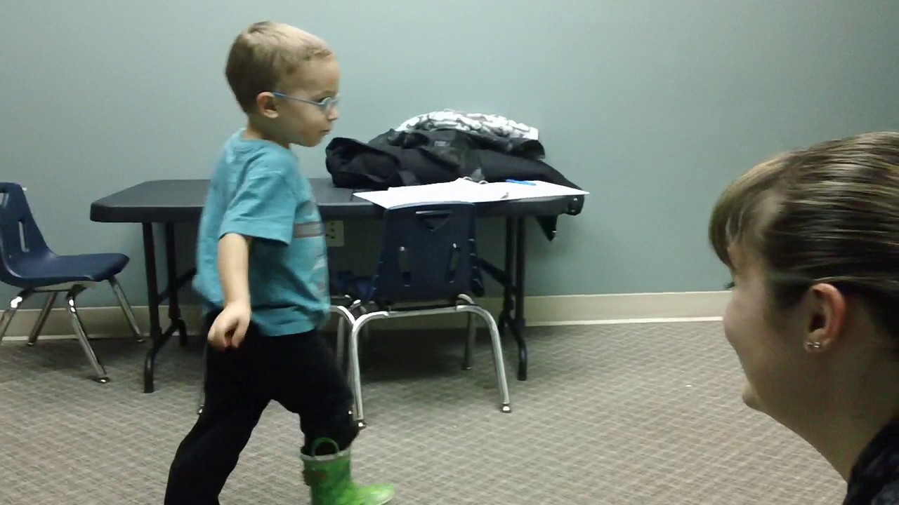 Hanen Program Video 2014 - Opposite Game and Piggy back Ride