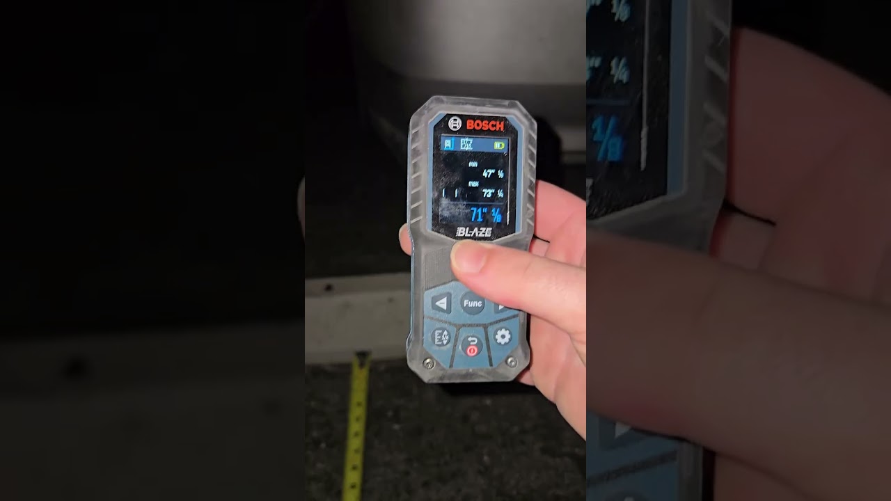 Bosch BLAZE 165 ft. Green Laser Distance Tape Measuring Tool Review