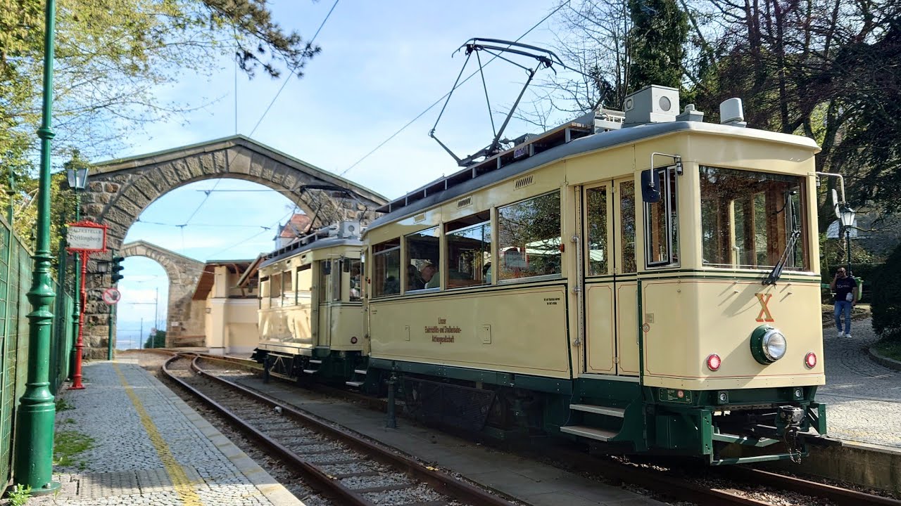 Alte Linienführung: Pöstlingberg - Bergbahnhof Urfahr | 125 Jahre Pöstlingbergbahn