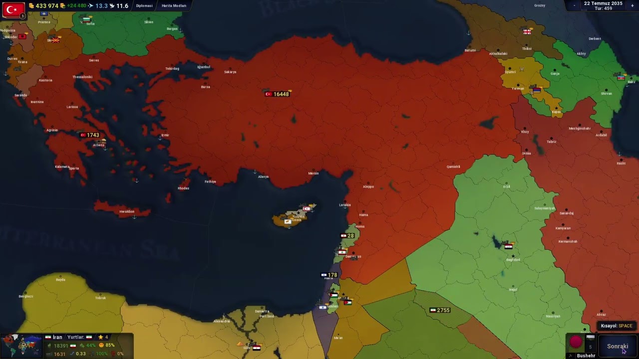 DAHA İYİ BİR TÜRKİYE!  Büyük Türkistan Projesi! Age Of History Türkiye Bölüm 2