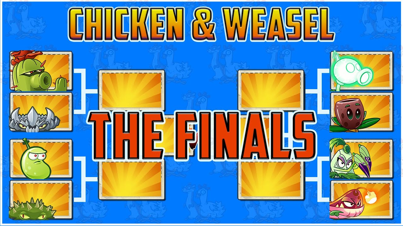 The Chicken & Weasel Tournament FINALS - Plants vs Zombies 2 Epic Tournament