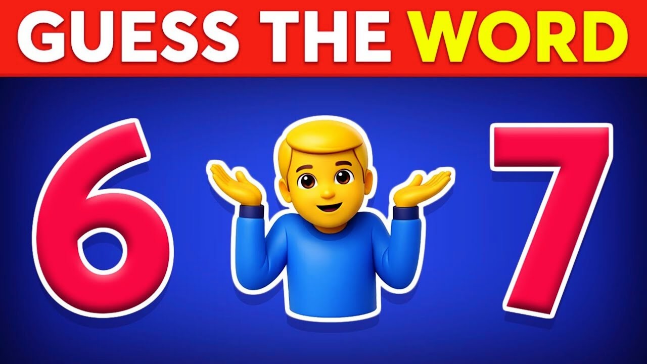 Guess the Word by Emoji? 🤔 | Emoji Quiz Challenge