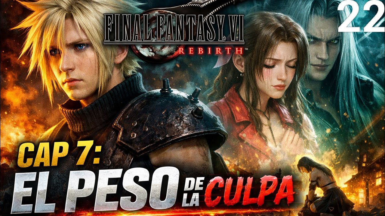 Final Fantasy VII Rebirth №22 Cap7: El peso de la culpa - PS5