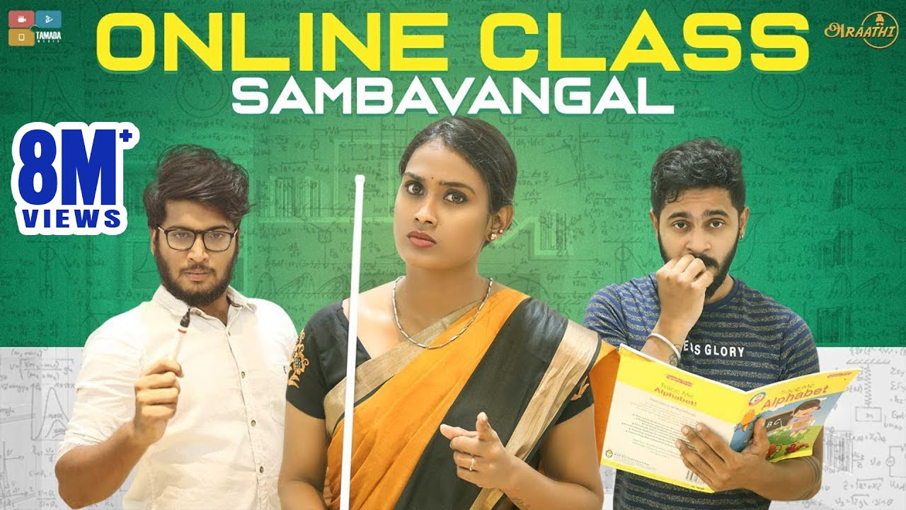 ONLINE CLASS Sambavangal | #StayHome Create #Withme | Poornima Ravi | Araathi | Tamada Media