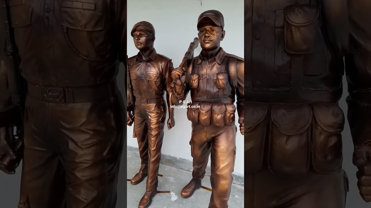 Making Army Statue