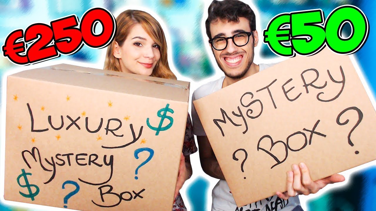 50€ VS 250€ MYSTERY BOX