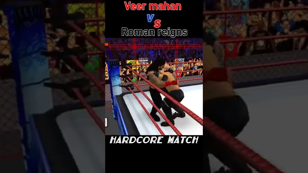 ROMAN REIGNS VS VEER MAHAN #ytshorts #wr3d22  #veermahaanvsromanreigns #gaming #shorts #romanreigns