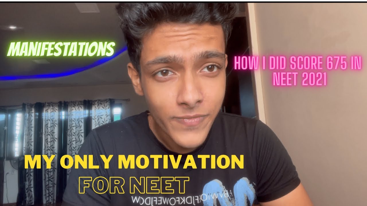 My BIGGEST MOTIVATION for NEET 🔥| from average to 675 in NEET 2021| my own strategy| Aniket AIIMS