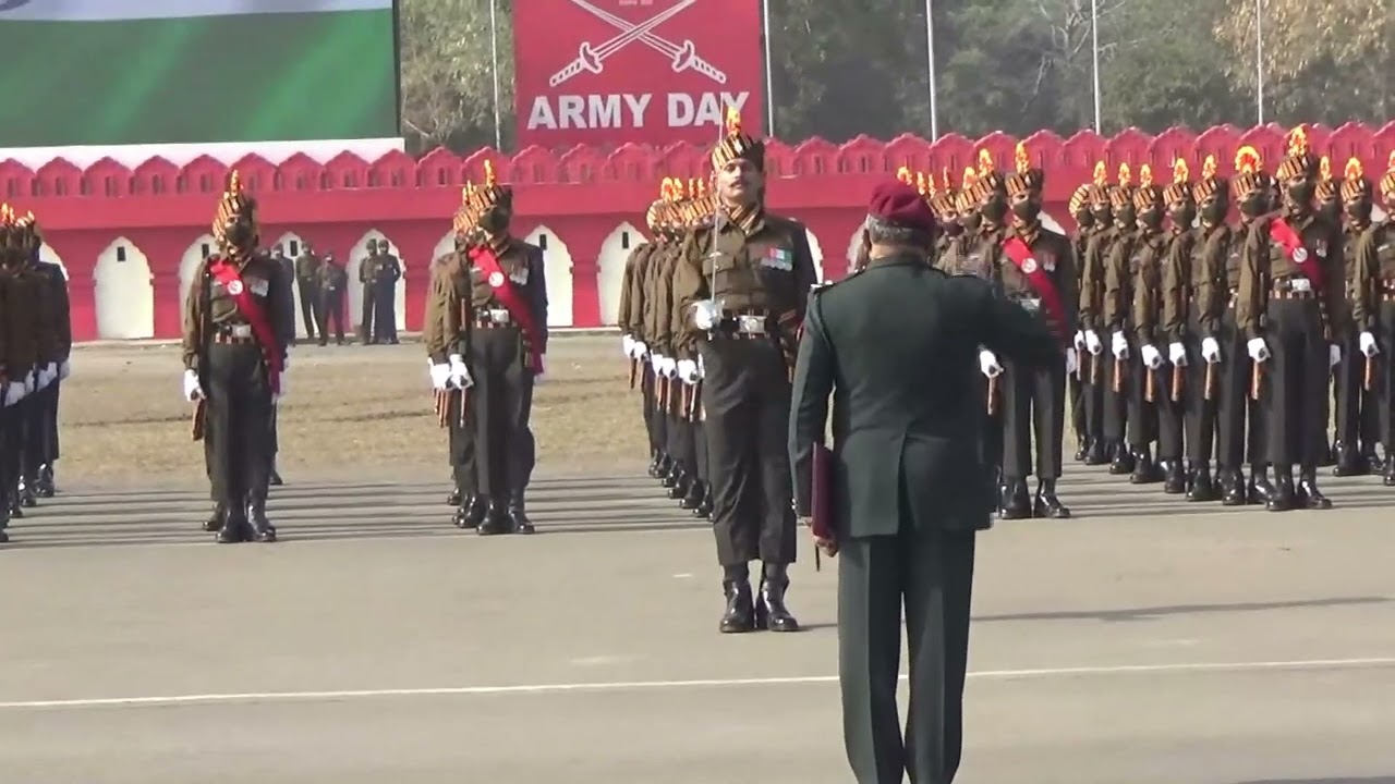 JAK RIF at its best. RD Parade 2021 drill com. Commanded by Major Harish Thakur