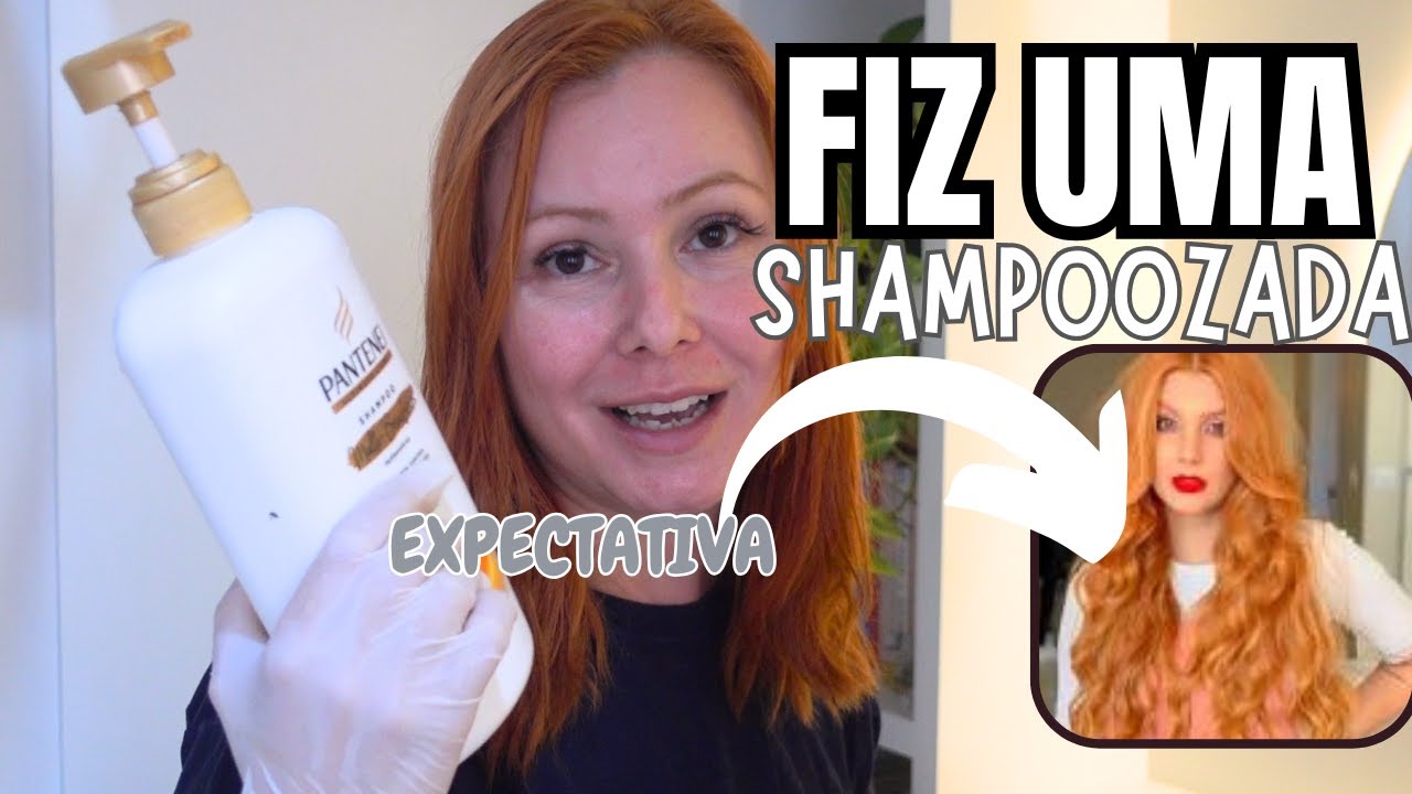 SHAMPOOZADA PARA CLAREAR O RUIVO| DO 8.77 PARA O 9.7