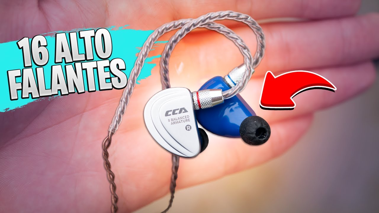 UM FONE PARA QUEM GOSTA DE DETALHES - CCA C16