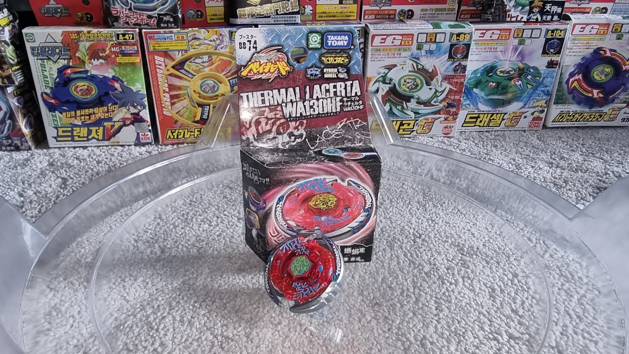 Repro BB10 and Thermal Lacerta WA130HF Metal Masters Beyblade | UNBOXING and Battle Test!!