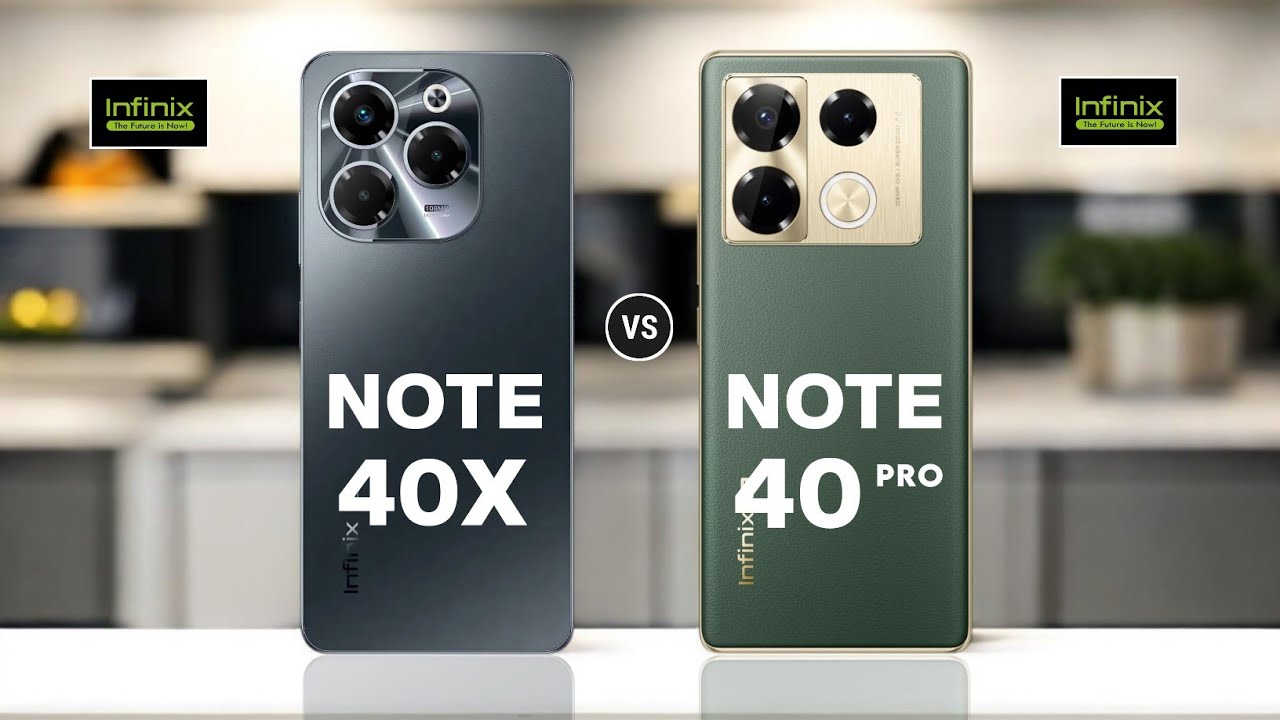 Infinix Note 40X 5G Vs Infinix Note 40 Pro 5G