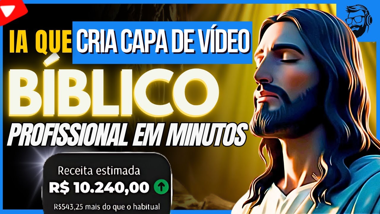 IA Cria Thumbnail profissional para v&iacute;deo B&iacute;blico em Minutos | Tubefy