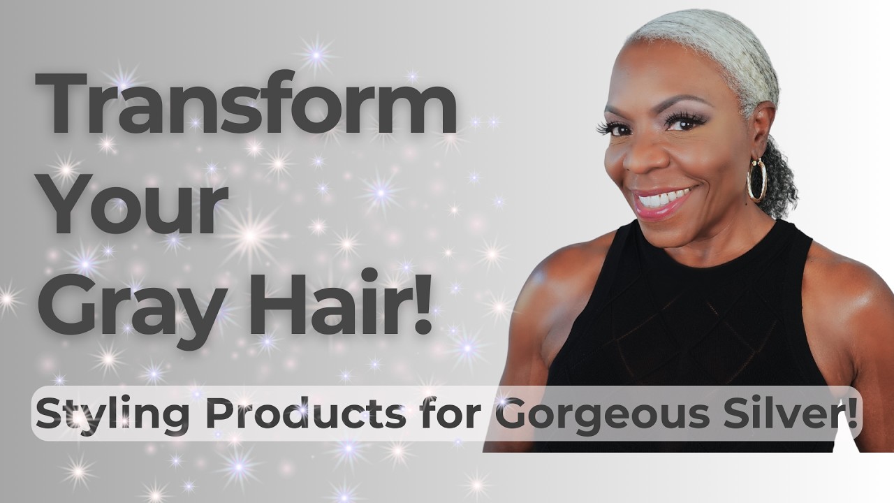 Best Styling Products for Beautiful Silver Hair Revealed! | Angel Cornelius