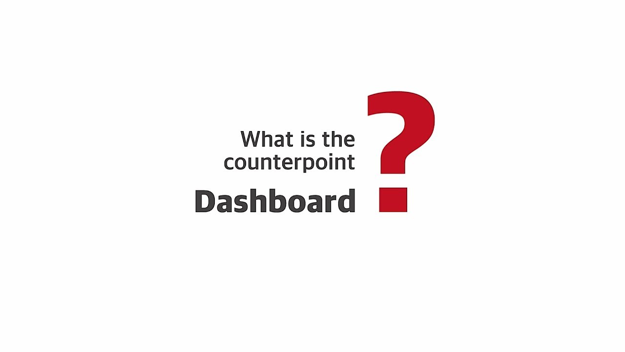 Counterpoint Research Dashboard Introduction