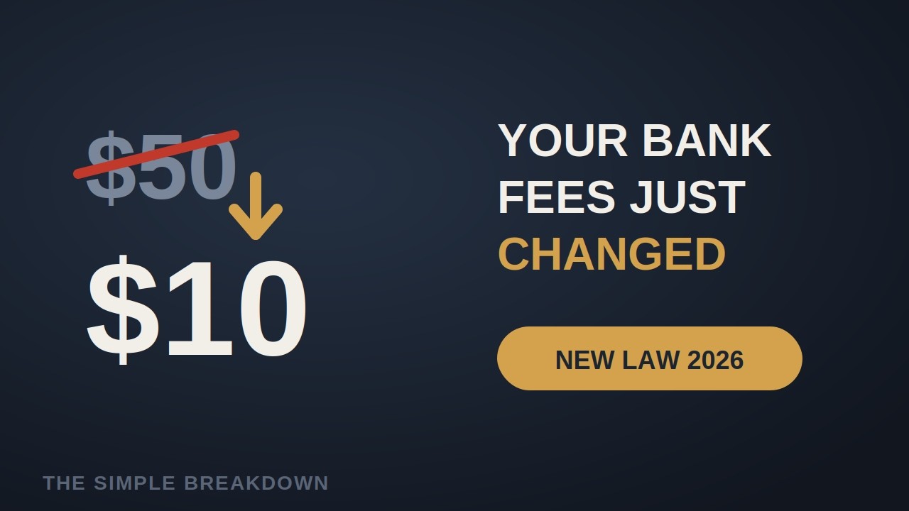 Canada Just Banned the $50 Bank Fee Nobody Talks About