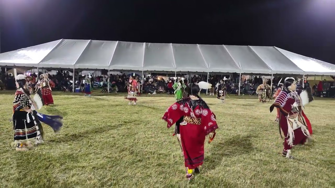 Jr. Women's N. Traditional @ Muckleshoot Pow-wow - Saturday Night 2023