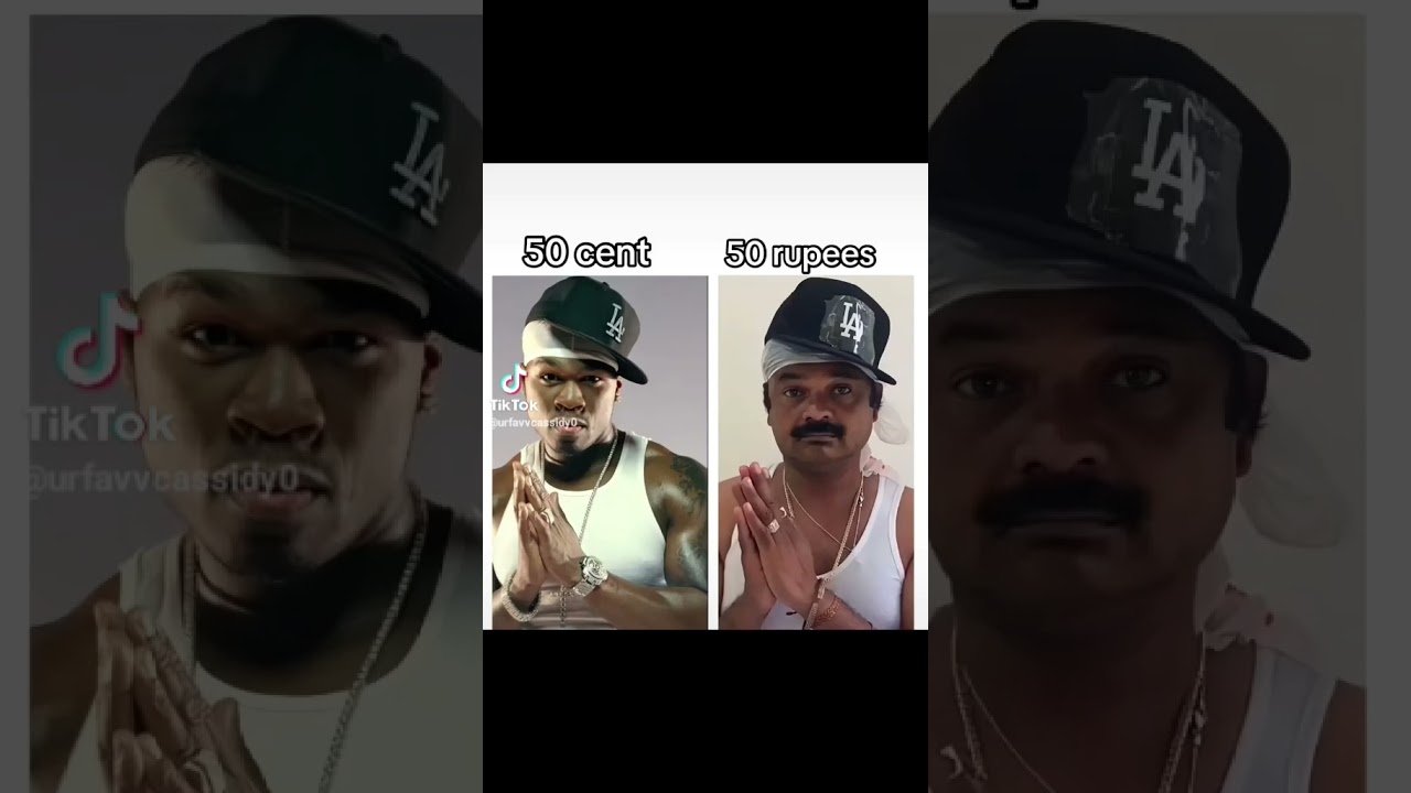 50 cent/50 rupees