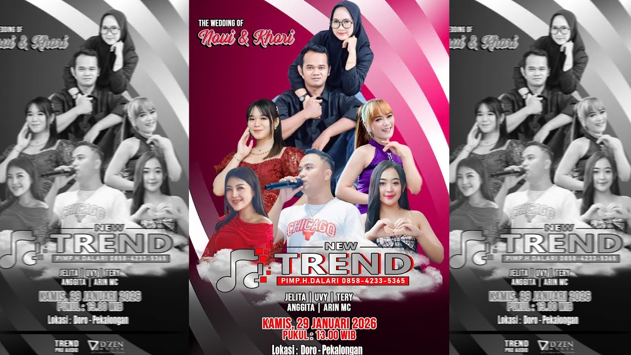 LIVE MUSIK NEW TREND | PARTY WEDDING TASYAKURAN PERNIKAHAN 