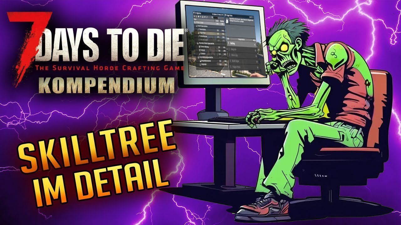 7 Days to Die 1.0 | Skill Guide Deutsch | Skillpoints im Skilltree perfekt nutzen Tutorial Deutsch