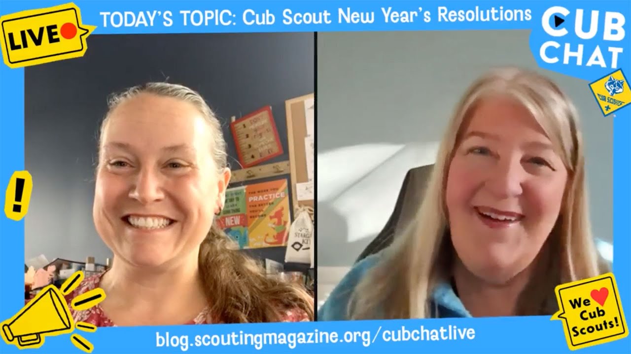 Cub Scout New Year's Resolutions