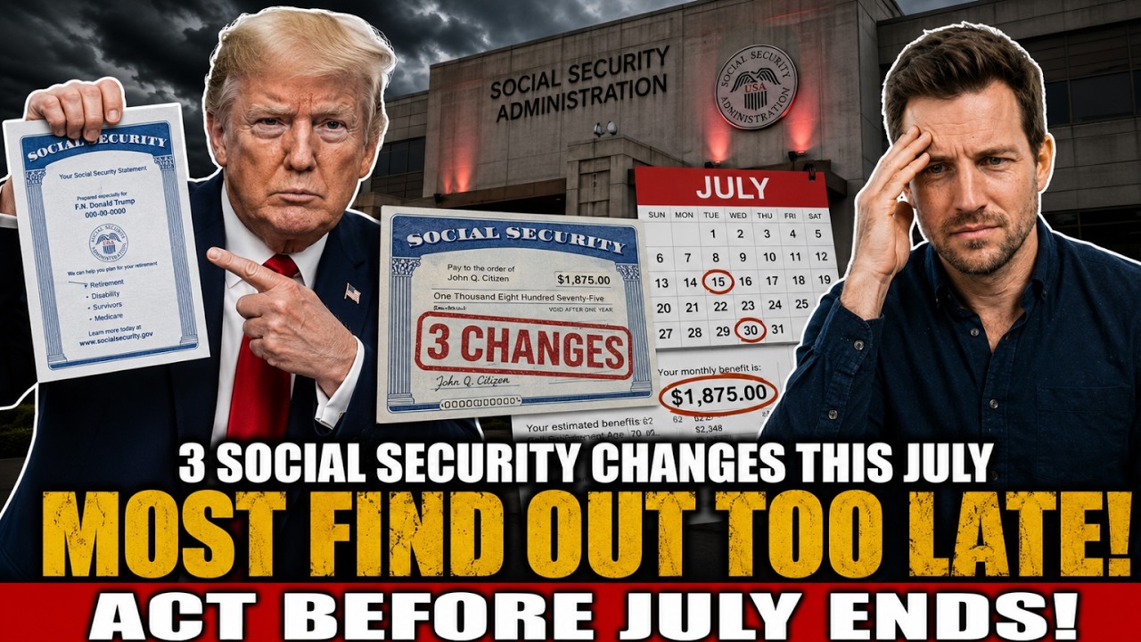 3 Money Changes This July That Hit Your Social Security &mdash; Most Find Out Too Late