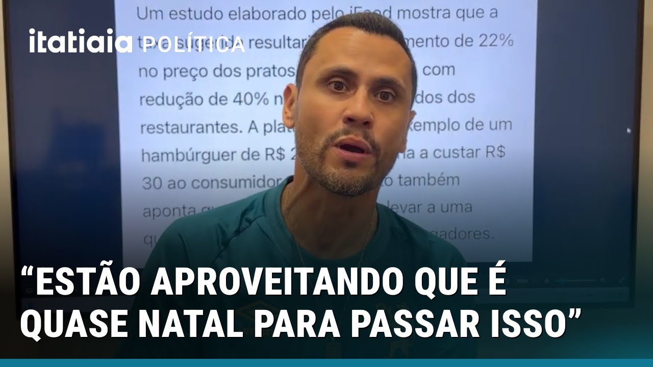 CLEITINHO QUER MOBILIZAR CONGRESSO PARA BARRAR IMPOSTO ABUSIVO SOBRE UBER E IFOOD