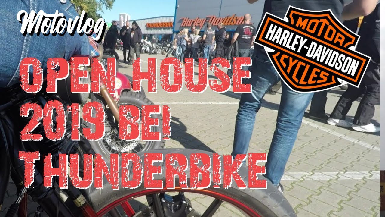 Tag der offenen Tür bei Thunderbike Harley-Davidson | Motovlog | Forty Eight |