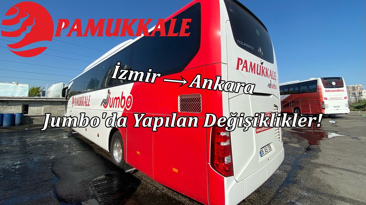 Ankara'ya Gidiyorum / Pamukkale Jumbo İle Yeni Yolculuk Zamanı! / Mercedes-Benz Tourismo 2021