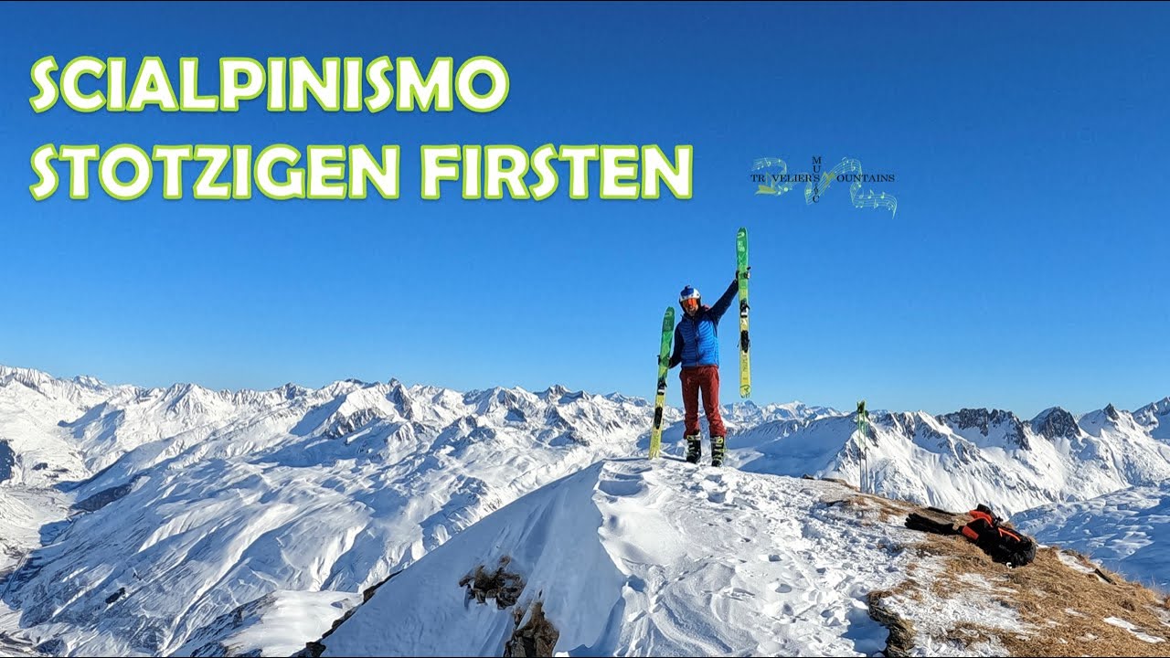 Scialpinismo, sullo Stotzigen Firsten Ostgipfel 2747 m