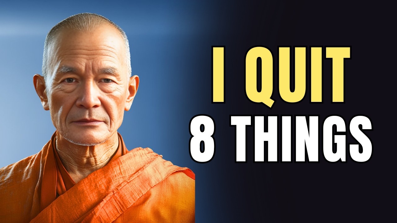 Stop These 8 Habits Before Old Age Steals Your Peace | Buddhist Wisdom