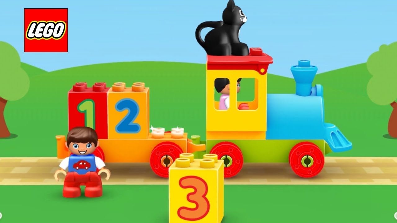 LEGO DUPLO WORLD 🧱NUMBER TRAIN—Toot! Toot! All aboard for learning early math skills!