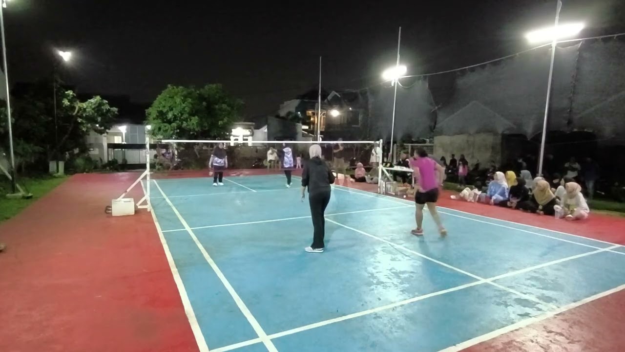 Full Match Pertandingan Badminton RT 04 VS RT 05 #badminton #bulutangkis #17agustus 