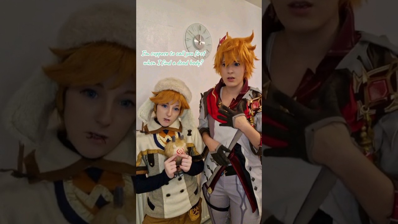 Teucer call me about that first! #genshinimpact #genshin #cosplay #tartaglia #teucer