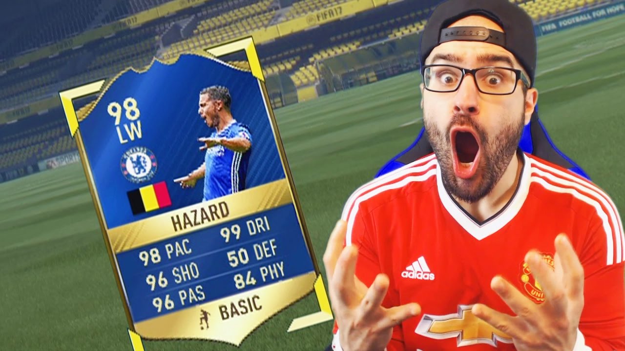 О боже, у нас 98 игроков Тотса Хазарда!!!! FIFA 17 Ultimate Team