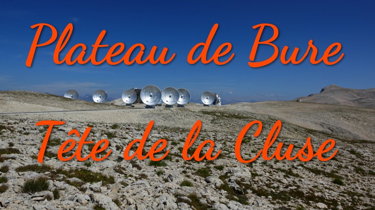 Plateau de Bure et Tête de la Cluse - Massif du Dévoluy