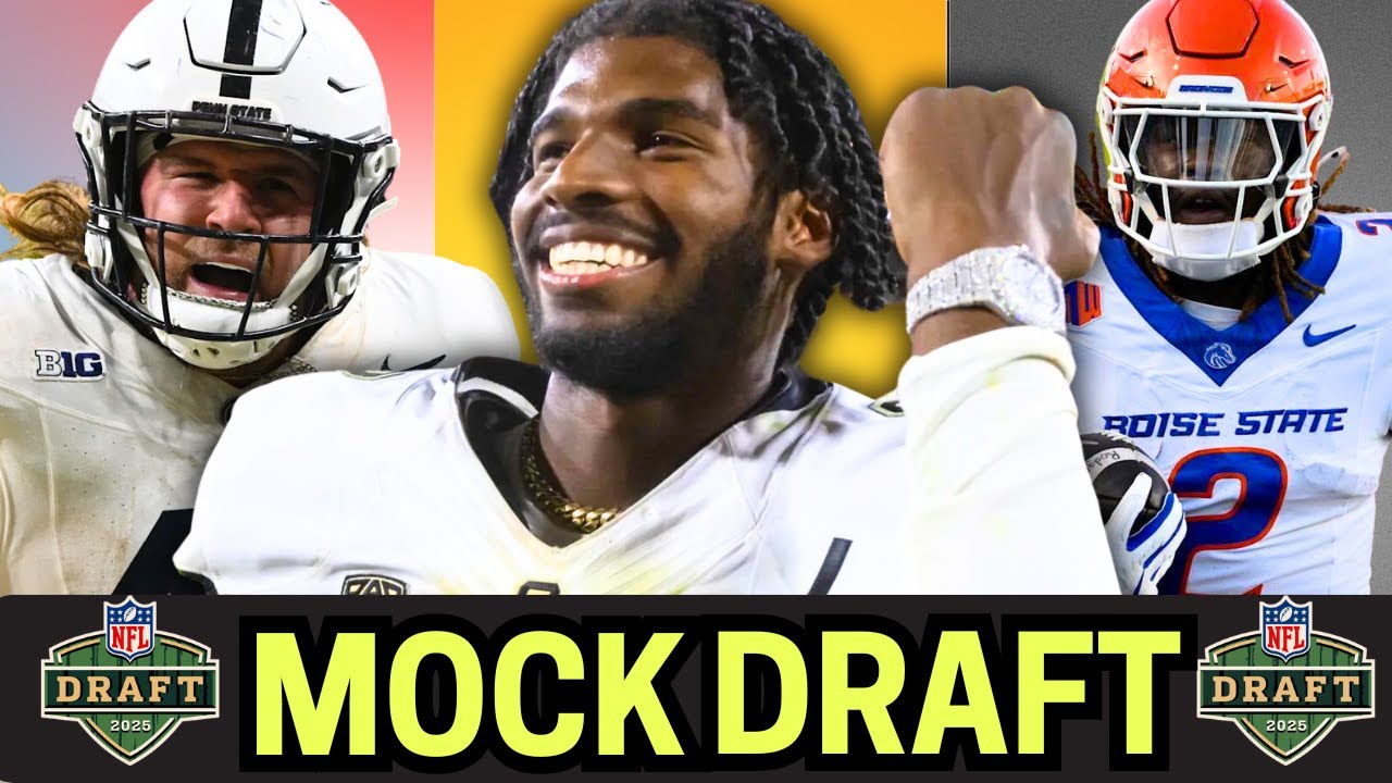 2025 NFL Mock Draft From Mel Kiper Mike Mayock Daniel Jeremiah Chris Colinsworth And Field Yates