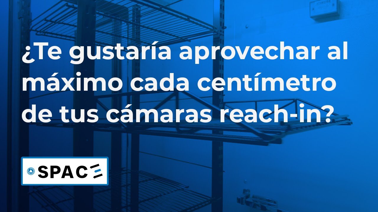 Aislaclip: Optimiza tus cámaras reach-in con la Parrilla SPACE
