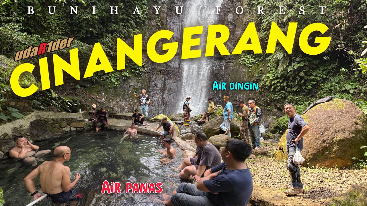 Motor Bisa Langsung ke Curug‼️ Ada Hotspring, 1 Jam dari Bandung…