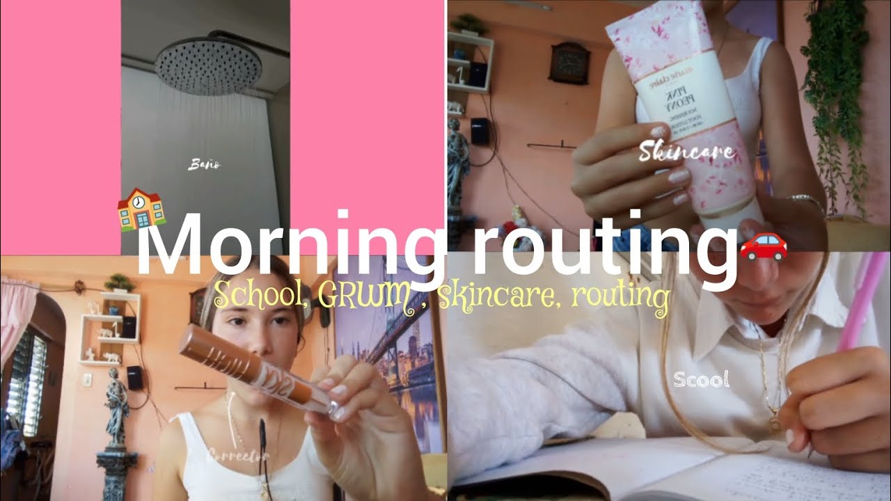 GRWM 🧚‍♀️+ morning routine 🌄 (✷‿✷) vlog*