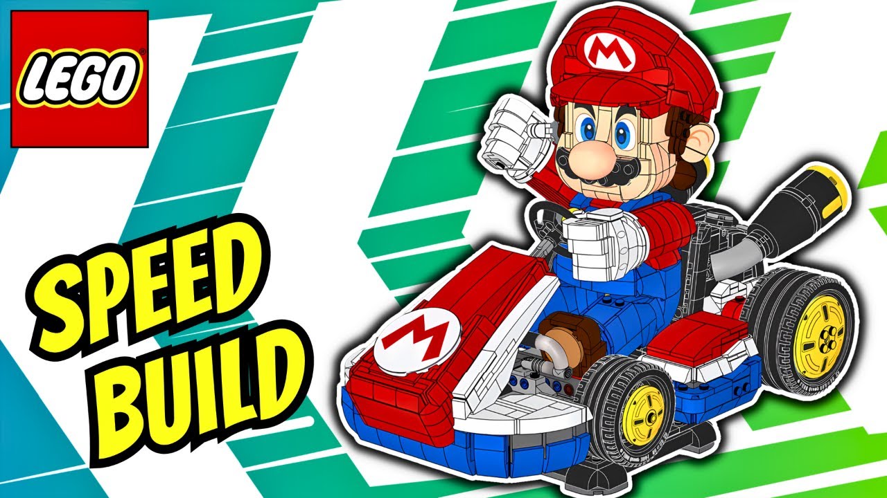LEGO Mario & Standard Kart 72037 | Speed Build