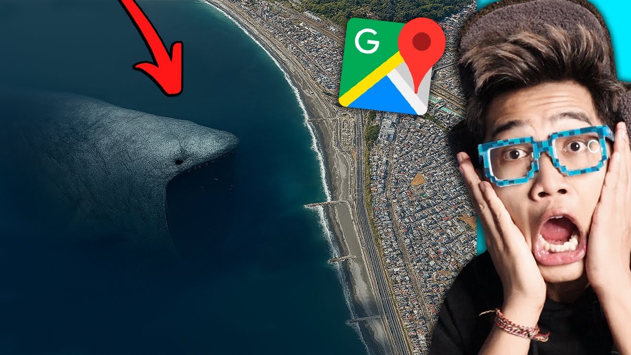 KITA MENEMUKAN IKAN BLOOP TITANS YANG TERTANGKAP KAMERA GOOGLE EARTH BENERAN NYATA ADA DI DUNIA!!!