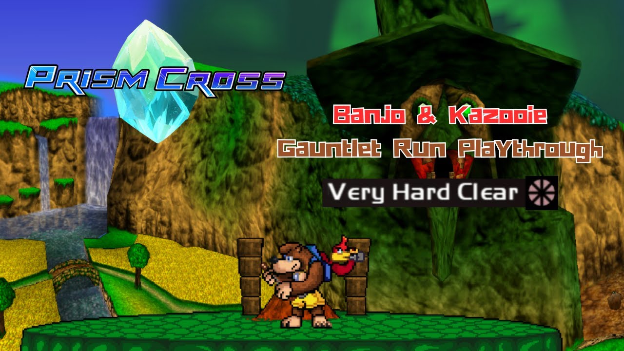 Prism Cross - Banjo & Kazooie Gauntlet Run Playthrough