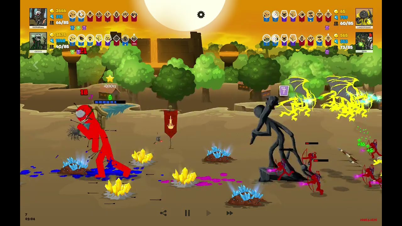 2v2 in stick war saga part 10