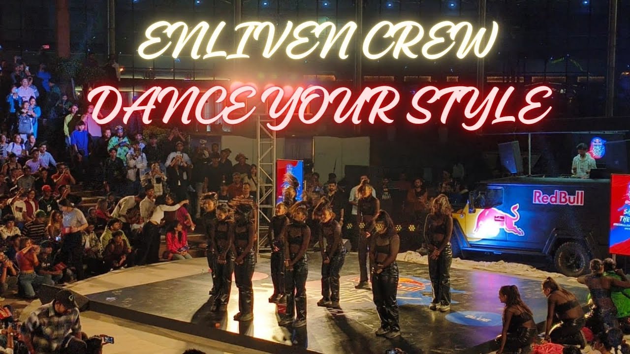 ENLIVEN CREW || GARGI COLLEGE || RED BULL PRESENTS DANCE YOUR STYLE