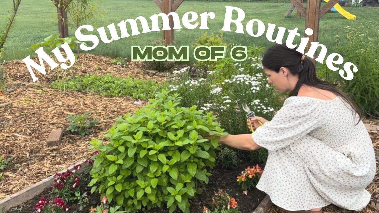 What Summer Looks Like With 6 Kids, a Garden, and a Kitchen Full of Life